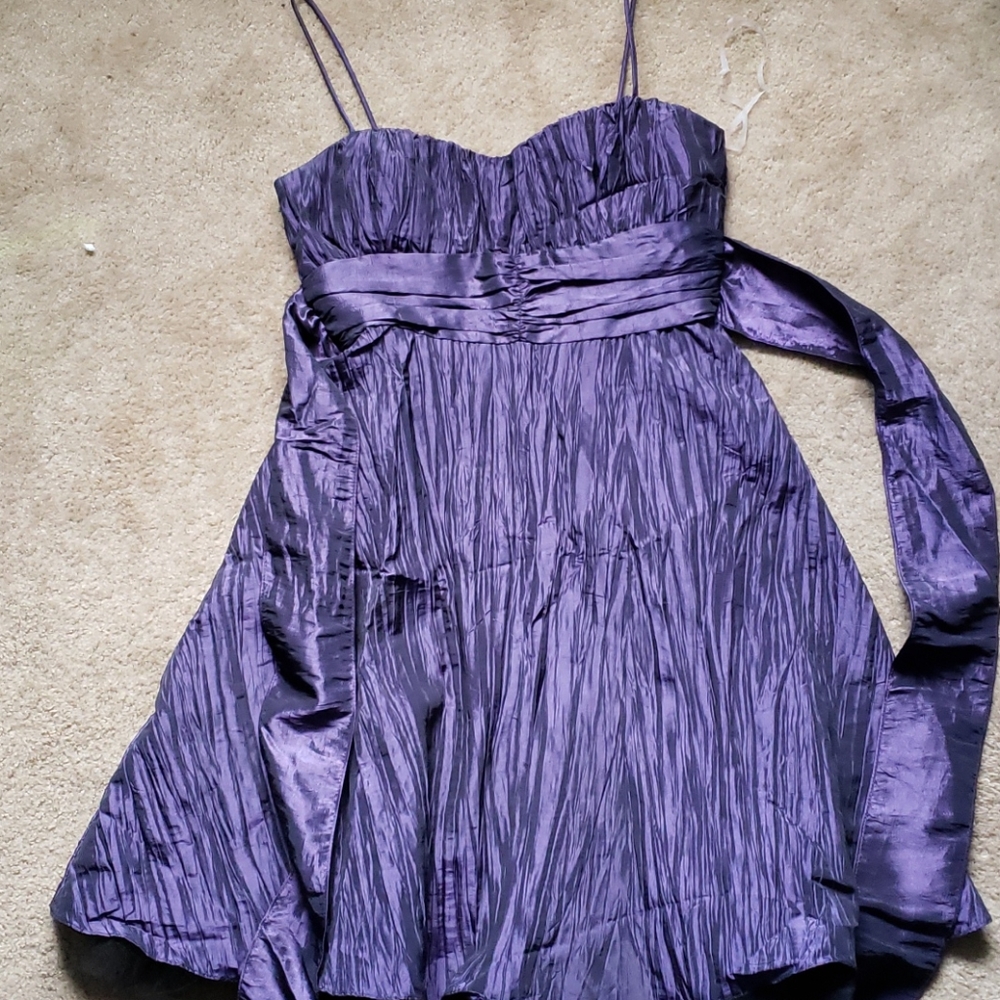 Purple dress